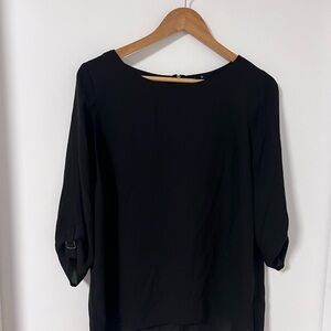 Elegant Black Women's Top